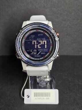 Activa Voyager of Time X Invicta Men's Digital Watch - 52mm, White (ACW8125-008)